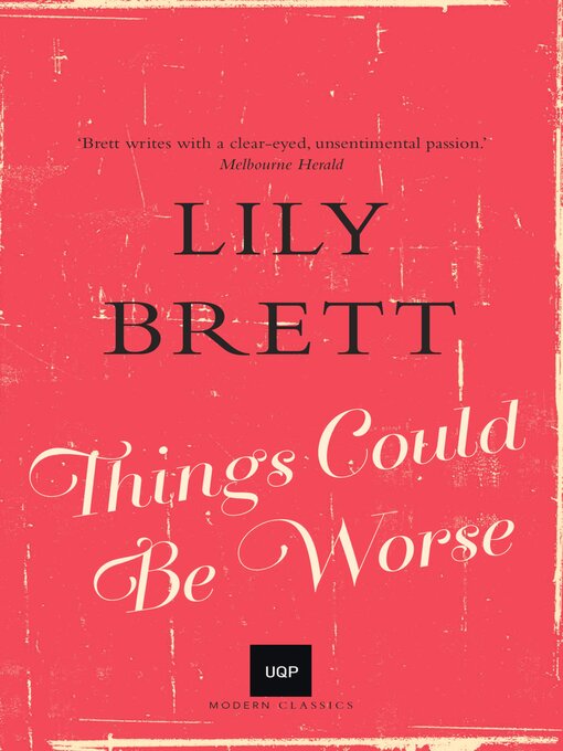 Cover image for Things Could Be Worse